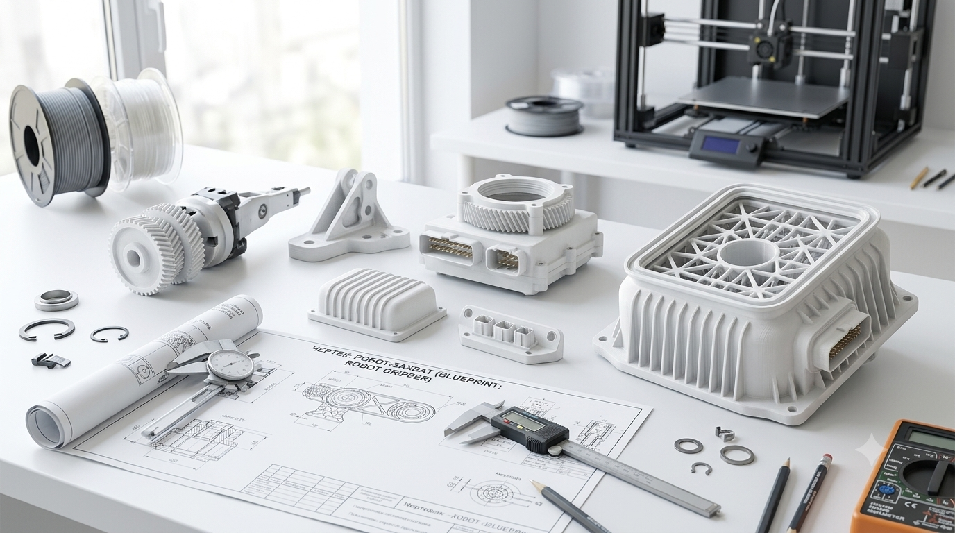 Изготовление инженерных прототипов методом 3D печати — Барнаул